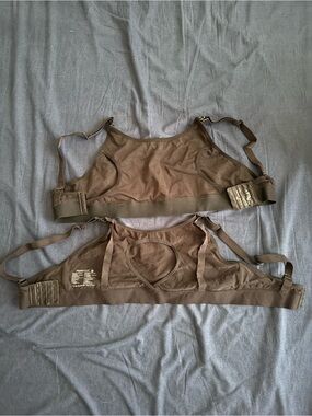 Brown Wireless Comfort Sports Bra (Set of 2)